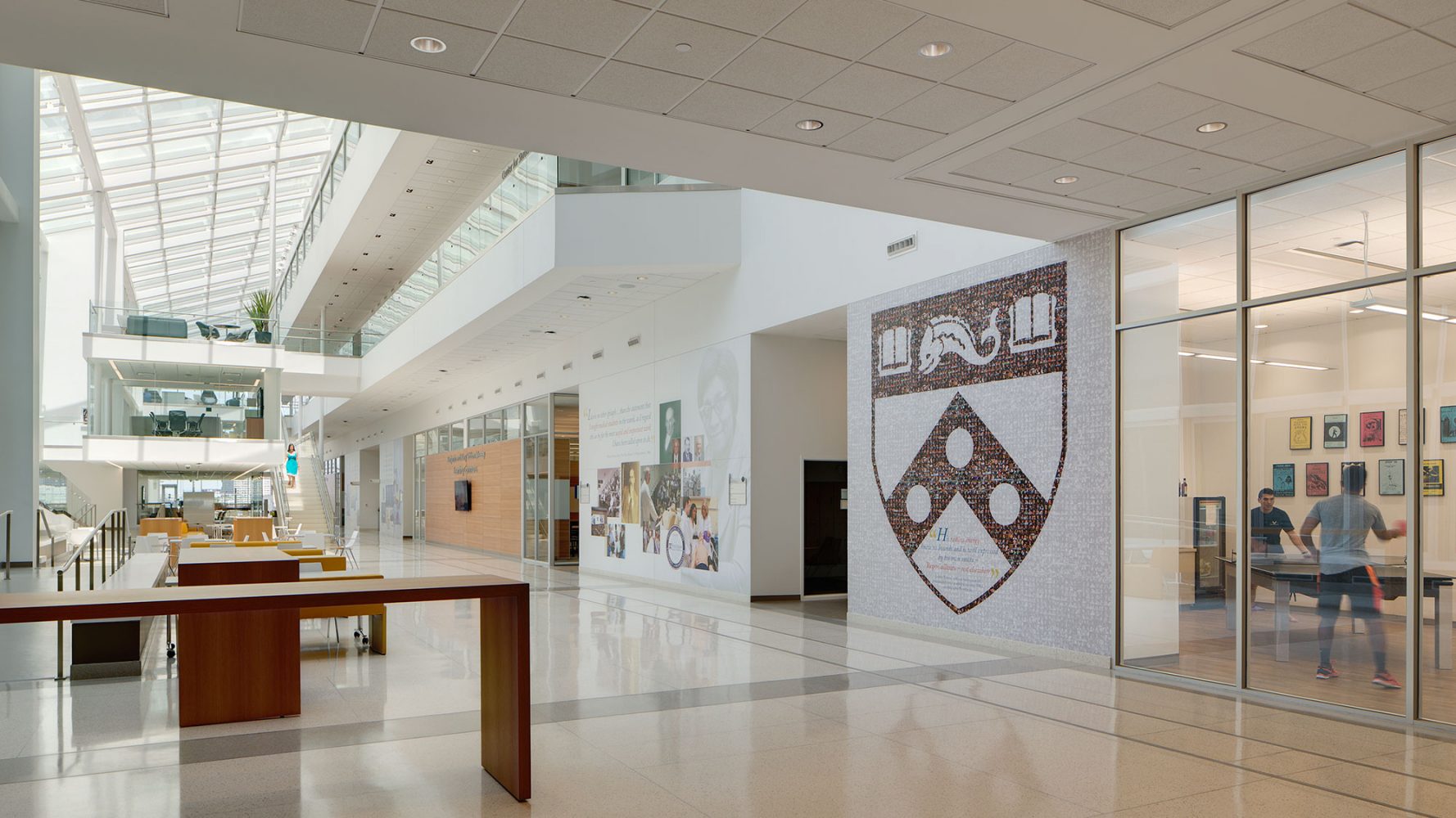 Researchers reviewing radiology AI outputs